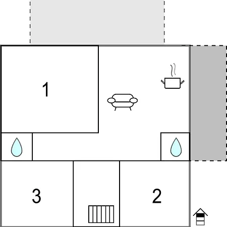 Apartman 3 Bedroom Nice In *